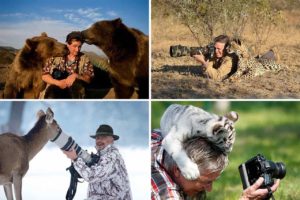 Read more about the article 22 Photos That Caught The Magical Moment Between A Photographer And An Animal